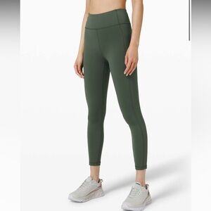 Lululemon Invigorate High-Rise Tight 25" Smoked Spruce/Green Size 20